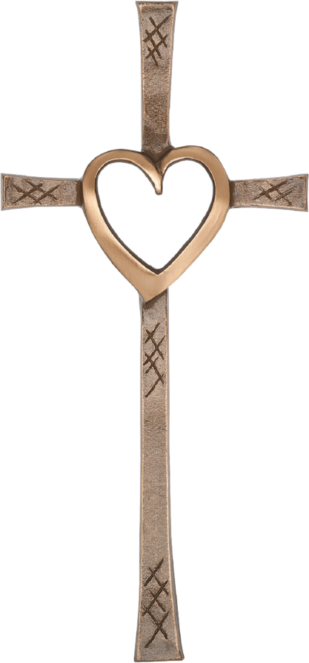 Kreuz mit Herz