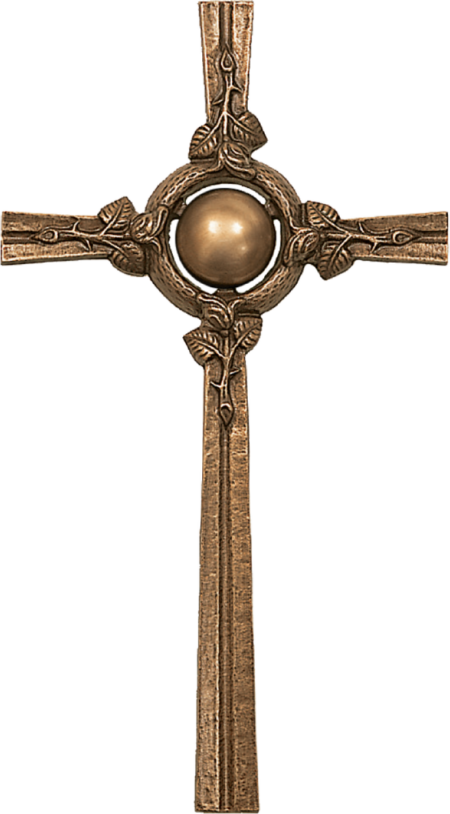 Kreuz mit Metallhalbkugel