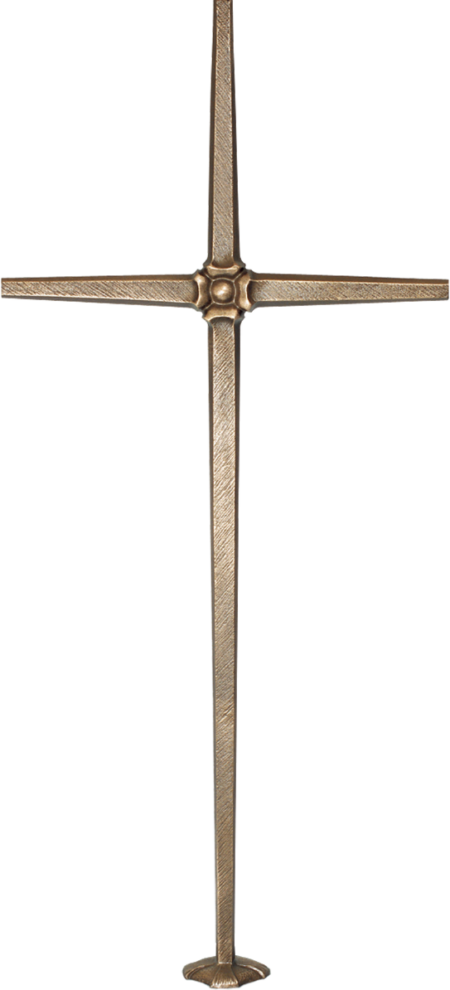 Croix stêle double-face 30 x 15 cm
