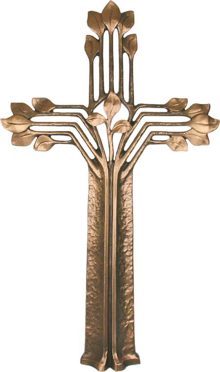 Standing cross double-sided 55 x 32 cm