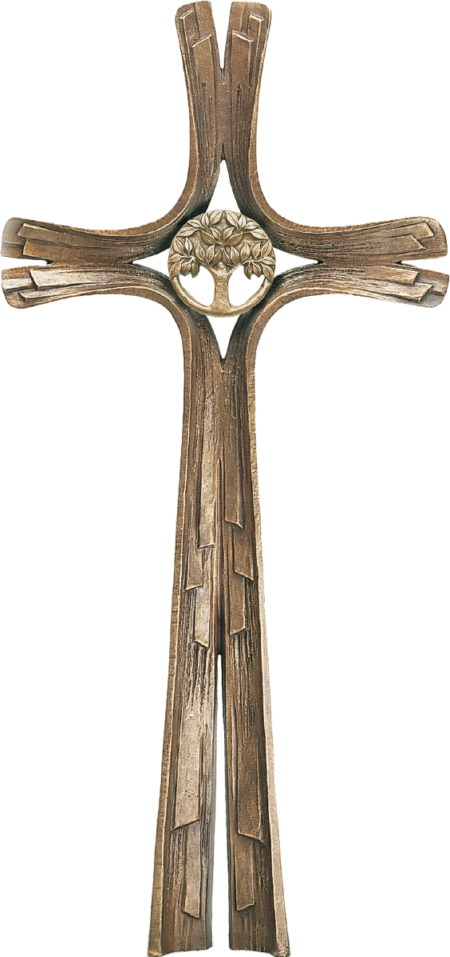 Croix stêle double-face motif D/E/L/S/V 80 x 41 cm alugrau oder coloriert – Image 3