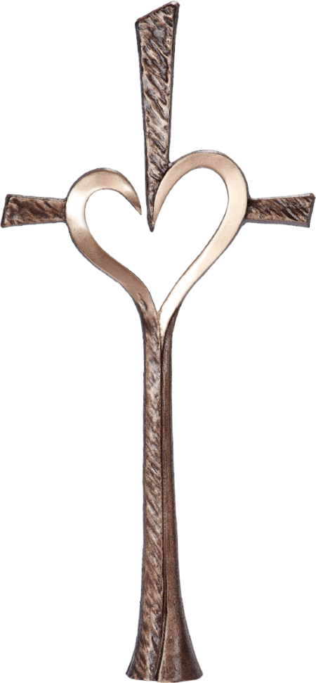 Stehkreuz mit Herz