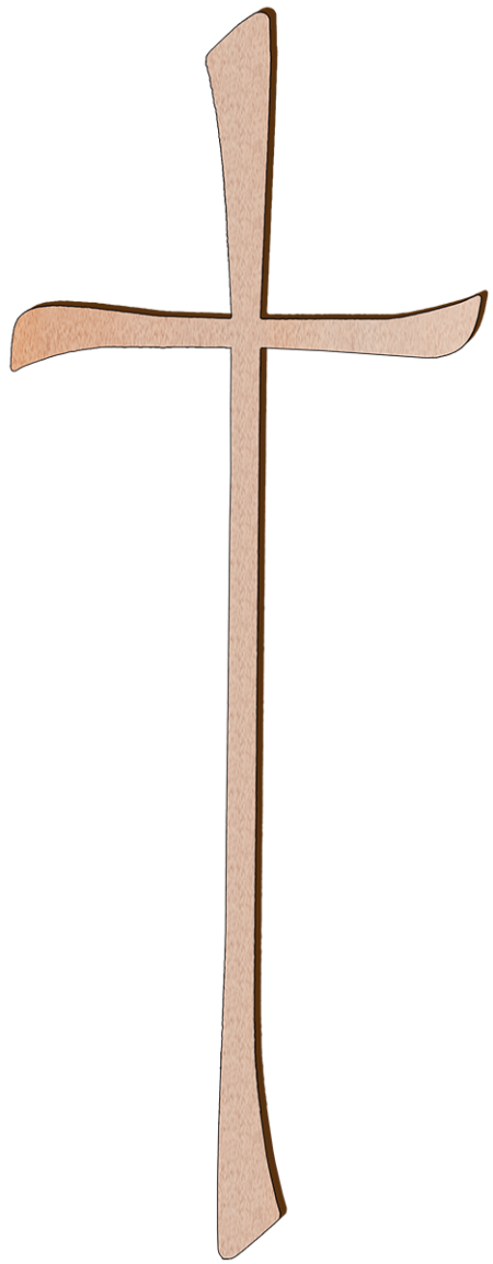 Kruis 10 x 5 x 0,4 cm