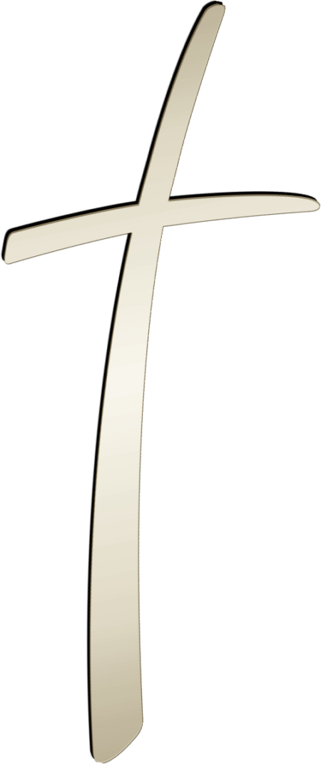Asymmetrisch kruis h = 15 x 6 cm, d = 4 mm - Afbeelding 2