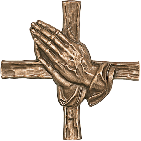 Kreuz mit Händen