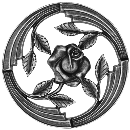 Motiv Blätter und Rose – Bild 3