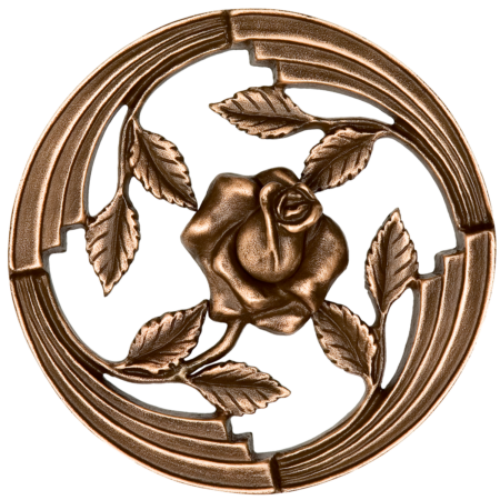 Motiv Blätter und Rose – Bild 2