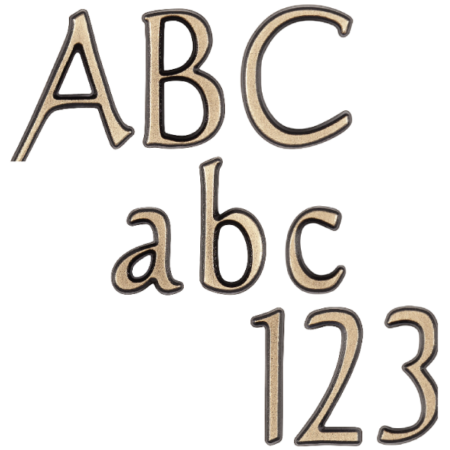 Schriftzüge zusammenhängend Schriftart