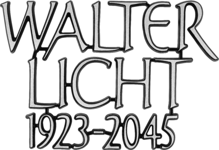 Schriftgitter "WALTER"-G-LINIE nur Großbuchstaben Oberfläche satiniert - d = 5 – Bild 3