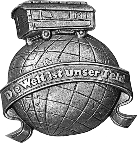 Motif "Die Welt ist unser Feld" 20 x 19 cm – Image 2