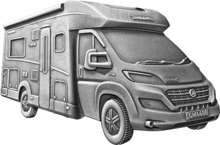 Motivtafel "Wohnmobil" – Bild 2