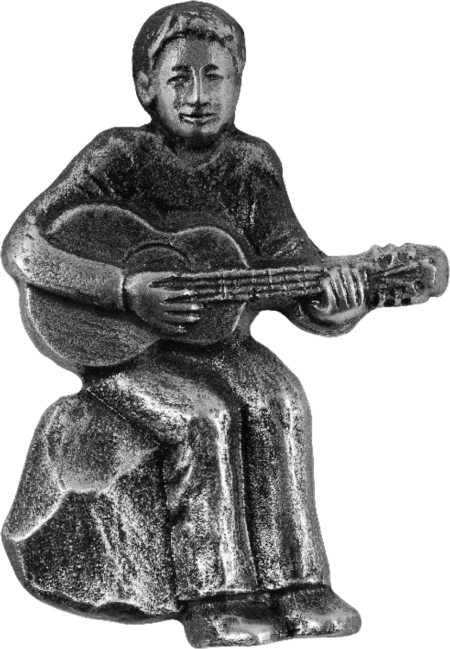 Motif "musician" 10 x 7 cm - Image 2