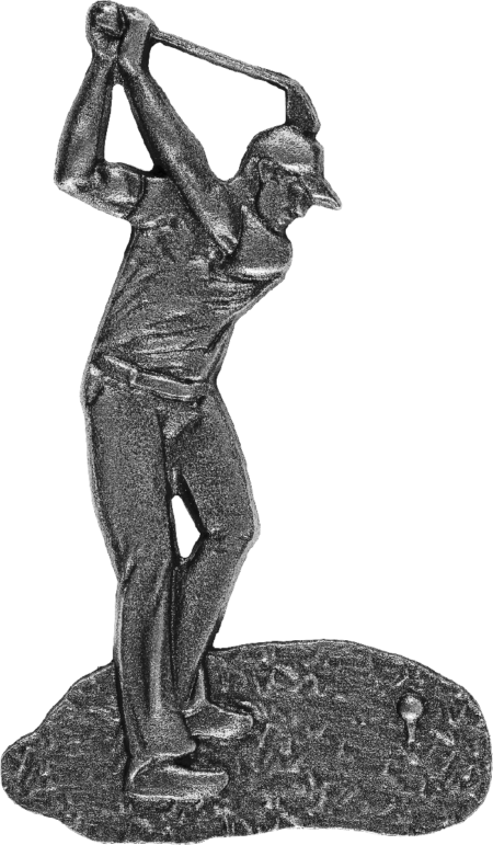 Motif "golfer" 12 x 7 cm - Image 2