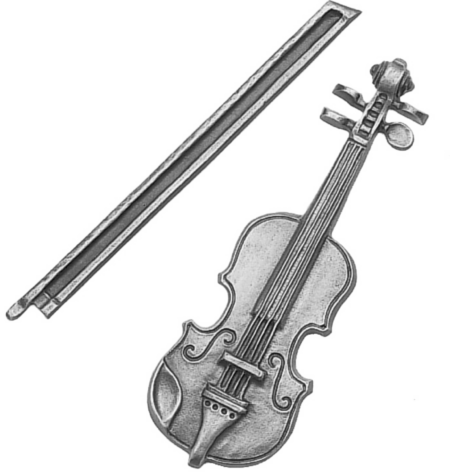 Viool 1 Teil15 x 6 cm - Afbeelding 2