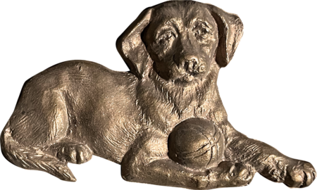 Chien allongé 11 x 6,5 cm mit/ohne Ball – Image 2