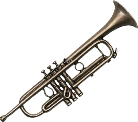 Trumpet 10 x 3 cm