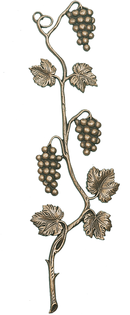 Grappe de raisin 15 x 5 cm