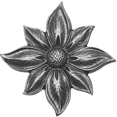 Flower 5 x 5 cm - Image 2