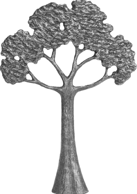Boom, plat, vrijstaand h = 30 cm, 20 x 4 cm - Afbeelding 2