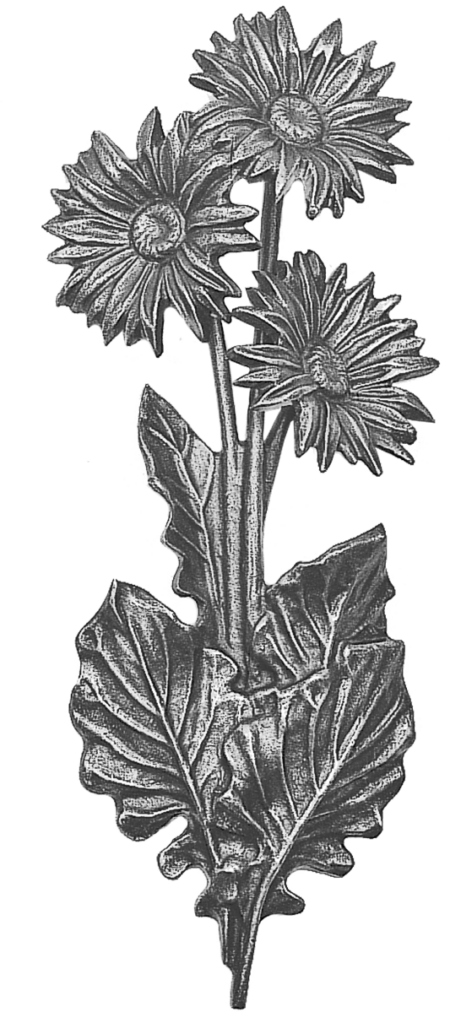 Gerbera, vollplastisch – Bild 2