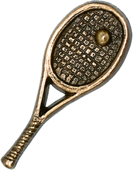 Raquette de tennis avec ballon 10 x 4 cm