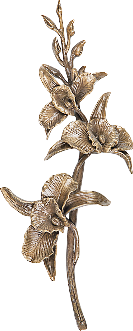 Orchid 21 x 9 cm, vollplastisch