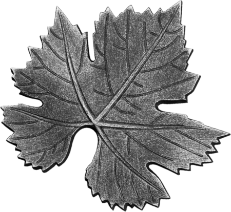 Grape leaf 7 x 6 cm - Image 2