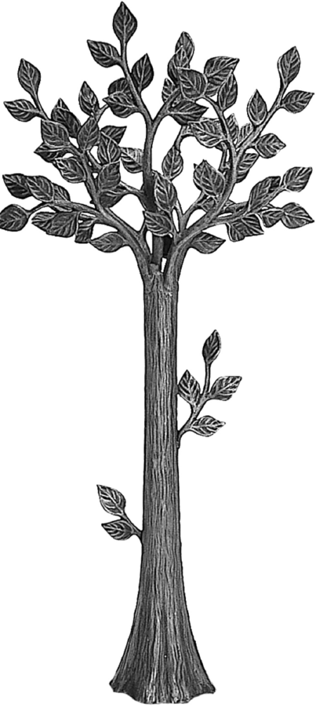 Arbre de vie ronde bosse, dégagé 25 x 15 x 10 cm – Image 3