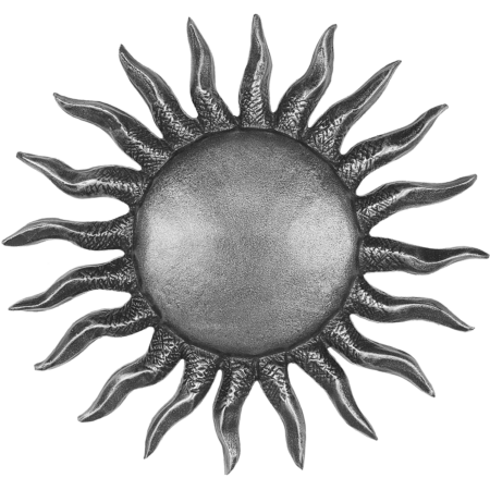Sonne mit wellenförmigen Strahlen – Bild 2