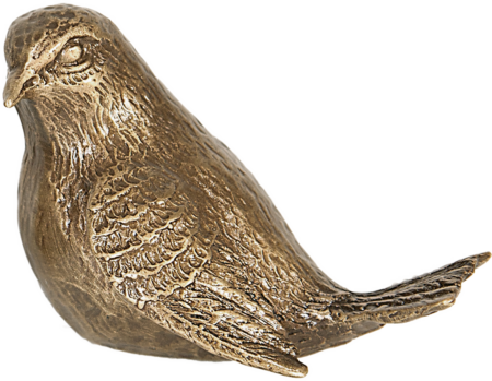 Vogel, vrijstaand h = 5,5 cm, 8 x 5,5 cm