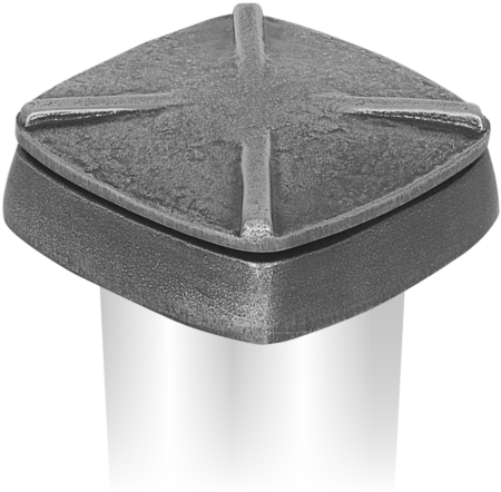 Vase escamotable avec couvercle intérieur et tube protectrice 13 x 13 cm, h – Image 2