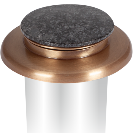 Vase escamotable avec couvercle en granit, intérieur et tube protectrice ARU – Image 6