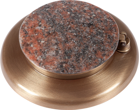 Vase escamotable avec couvercle en granit, intérieur et tube protectrice ARU – Image 7