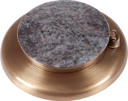 Vase escamotable avec couvercle en granit, intérieur et tube protectrice ARU – Image 8