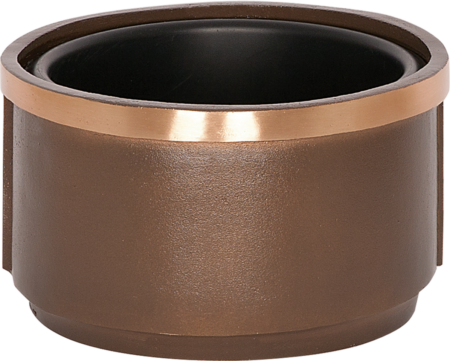 Schaal met waterreservoir d = 24 cm, h = 13 cm mit Einsatz 76080