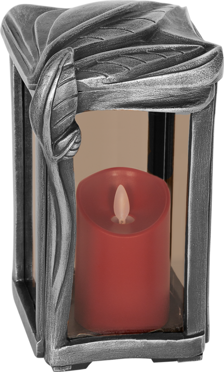 Lampe mit Blättern – Bild 2