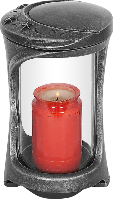 Lantern with stars h = 21 cm, d = 12 cm - Image 3