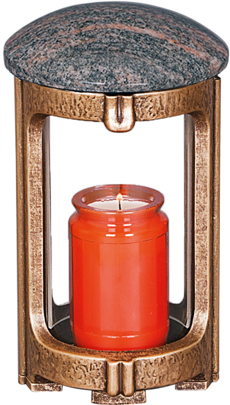 Lantern with top of granite ARUBA h = 21 cm, d = 12,5 cm - Image 5