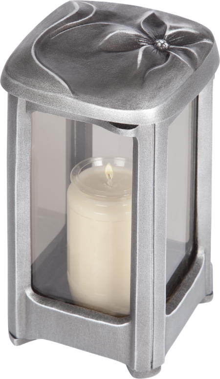 Lampe mit Blume – Bild 4