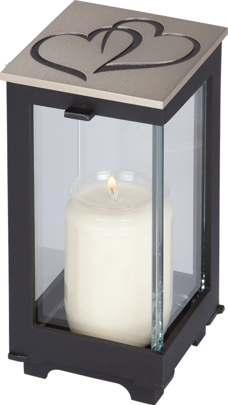 Lampe mit Herzen