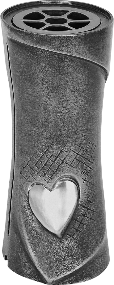 Vase mit Herz – Bild 2