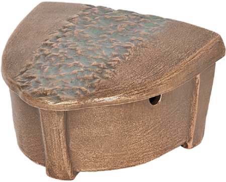 Holy water font h = 6 cm, 10 x 9 cm
