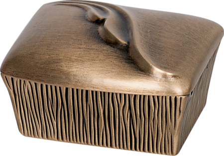 Holy water font with waves 8 x 12 x 10 cm