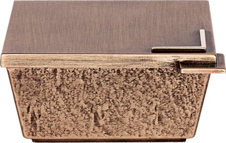 Wijwaterbakje h = 6 cm, 12 x 8 cm