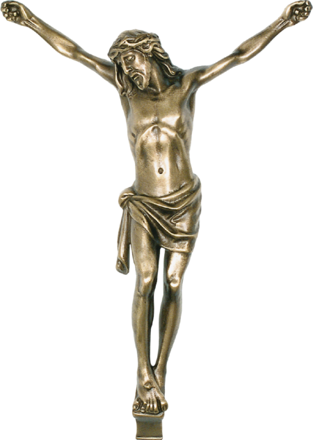 Corps de Christ ronde bosse 13 x 8 cm