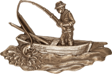 Angler im Boot