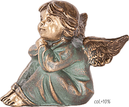 Sitting angel fully sculpted h = 5 cm, 5 x 6 cm