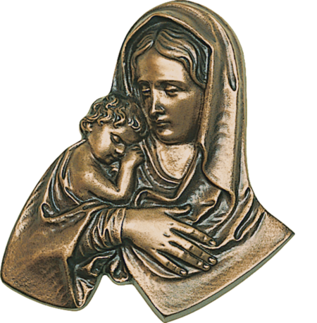 Madonna with child 22 x 20 cm