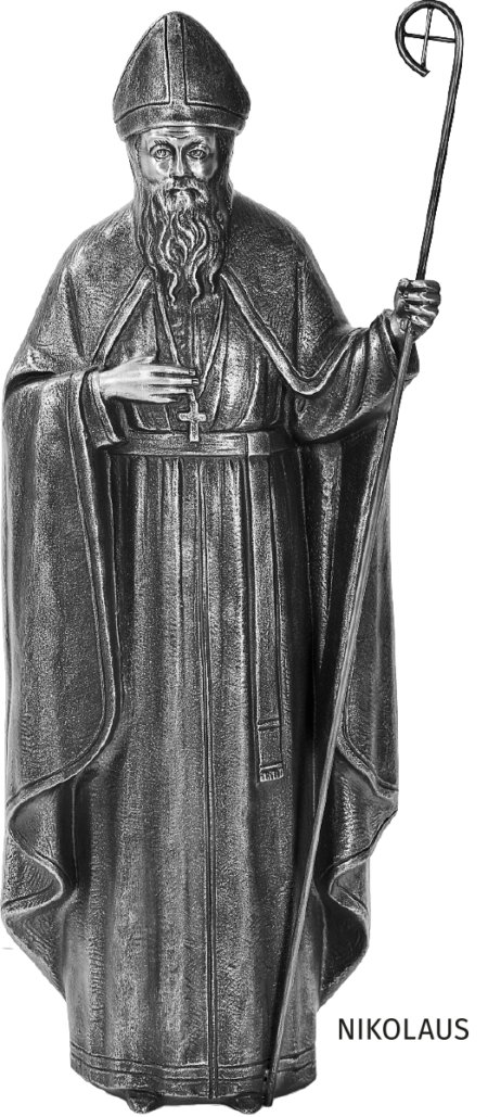 Bas-relief d'un saint, divers saints Nikolaus 25 x 12 cm – Image 4