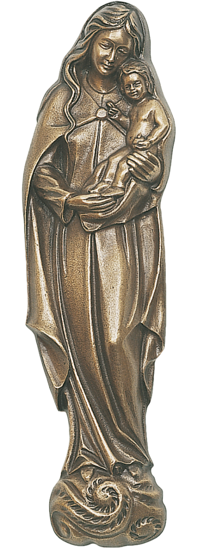Madonna with child 20 x 6 cm